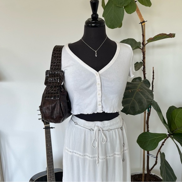 Aldo vintage brown shoulder bag with snake print - Picture 4 of 11